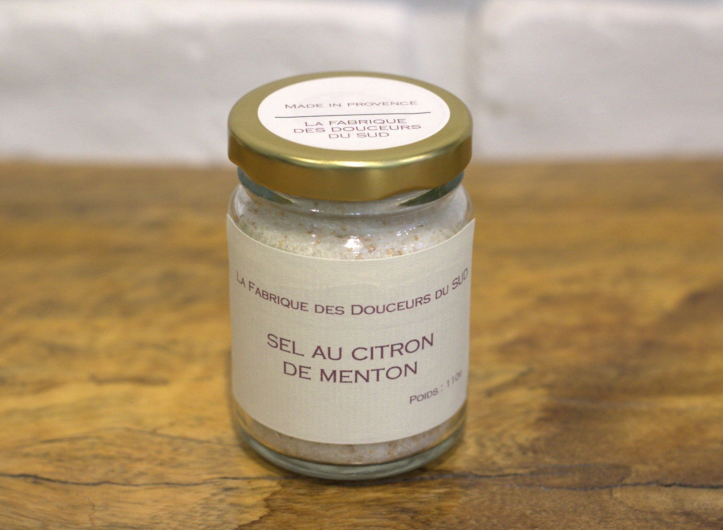 Sel au citron de Menton